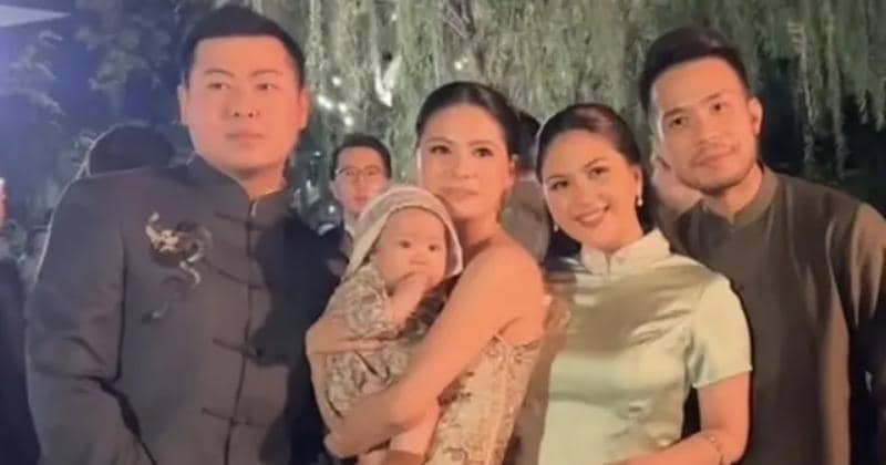 Penampilan Jessica Mila dan Yakup Hasibuan Gunakan Pakaian Tiongkok